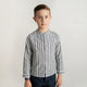 Camisa Niño De Lino Rayas
