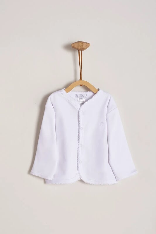 Card.Rever Basico S/Capucha Pima Blanco