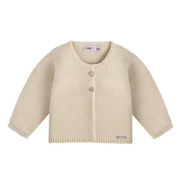 Chaqueta Larga Punto Lino